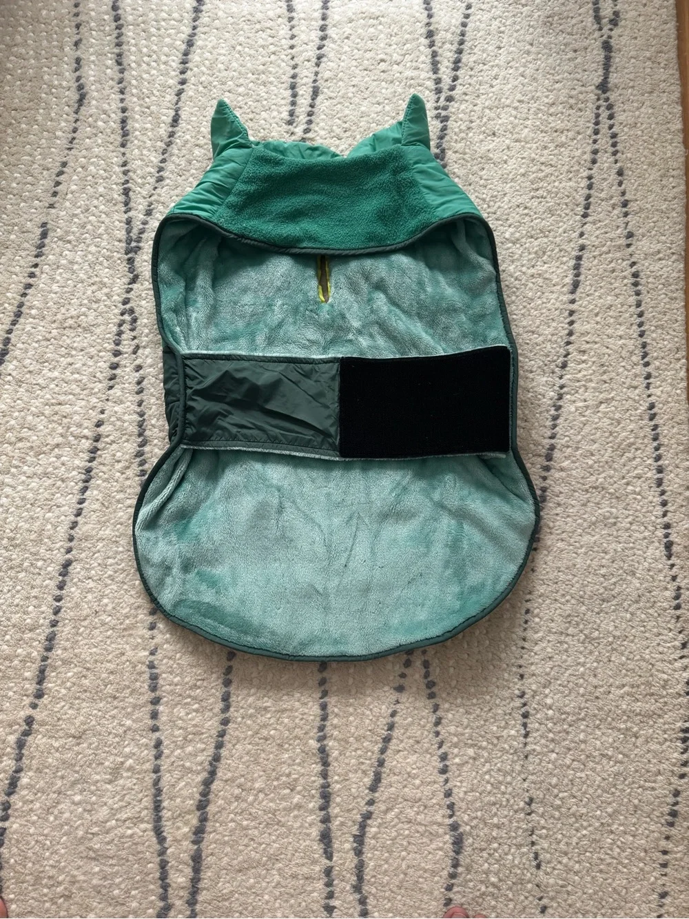 Quilted dog coat for Medium size dog